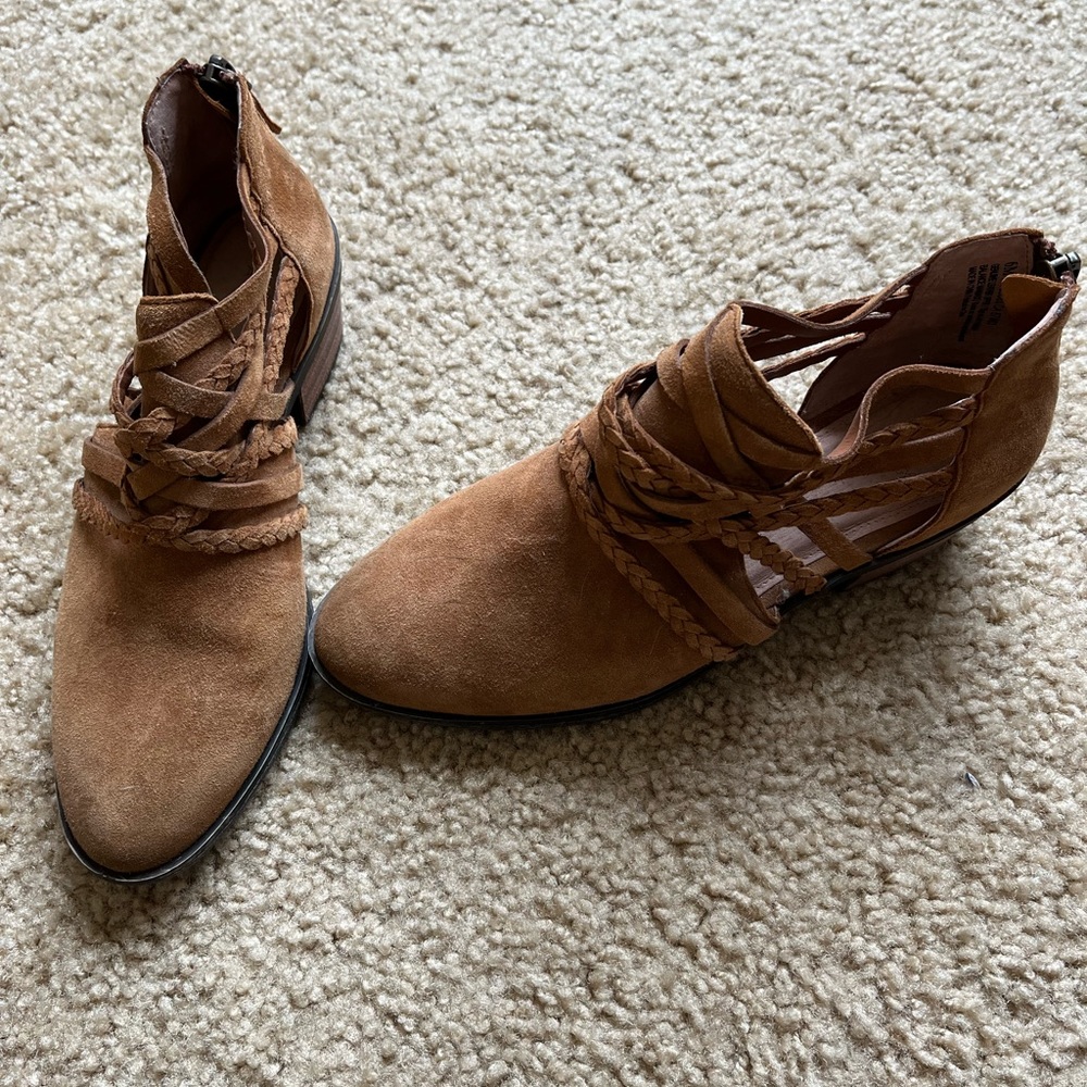 Caslon Leather Ankle Boots